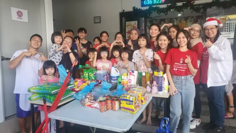 MindZallera's CSR visit to Yayasan Sunbeams Home