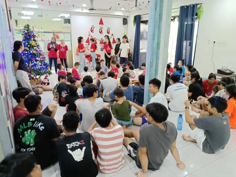 MindZallera's CSR visit to Yayasan Sunbeams Home