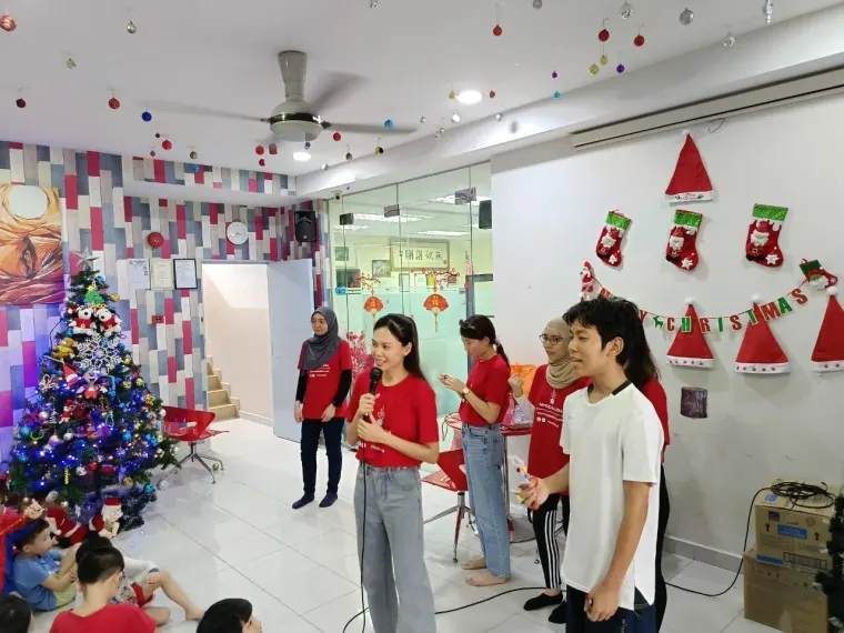 MindZallera's CSR visit to Yayasan Sunbeams Home