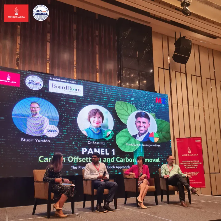 MindZallera delegates at a Kuala Lumpur conference