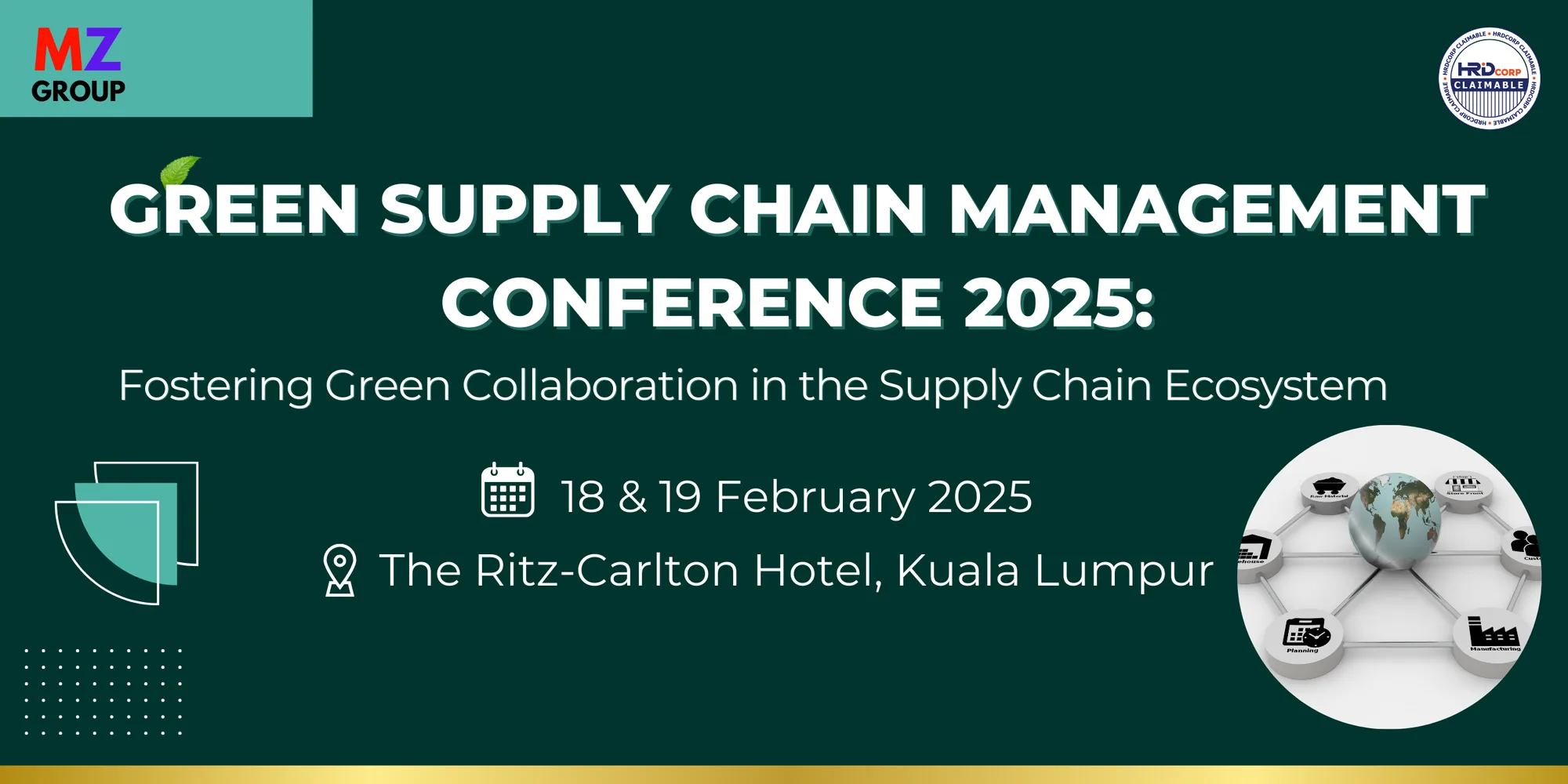 Green Supply Chain Management Conference 2025 banner